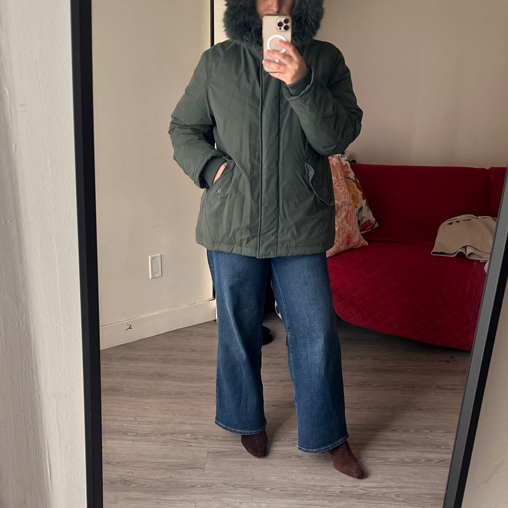 Wilfred Dark Green Mont Blanc Parka